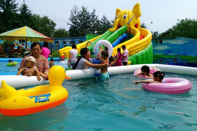 沧县儿童充气游泳池